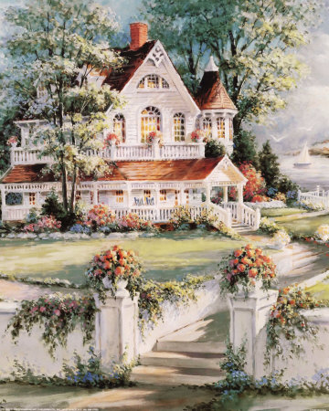 Victorian Home Print Victorian Home Print
