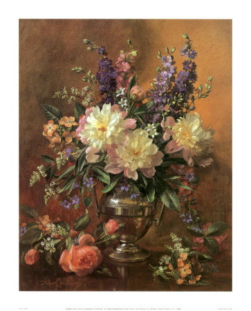 Garden Flowers Print Garden Flowers Print