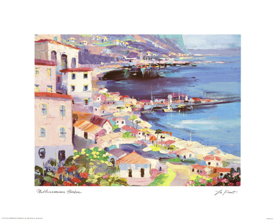 Mediterranean Harbor Print Mediterranean Harbor Print