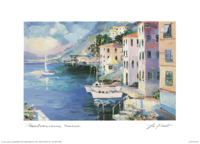 Mediterranean Sunrise Print Mediterranean Sunrise Print