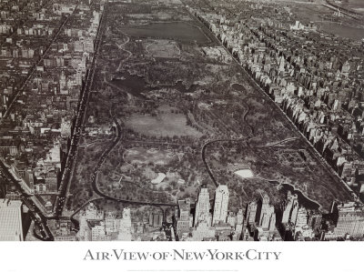 Air View of New York City Print Air View of New York City Print