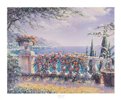 Rose Terrace Print Rose Terrace Print