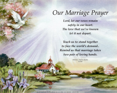 Marriage Prayer Print Marriage Prayer Print