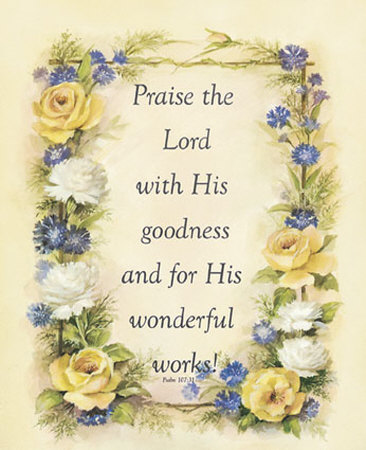 Praise the Lord Print Praise the Lord Print