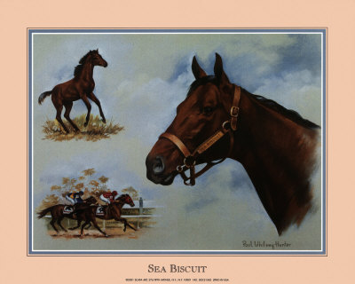 Sea Biscuit Collage Print Sea Biscuit Collage Print