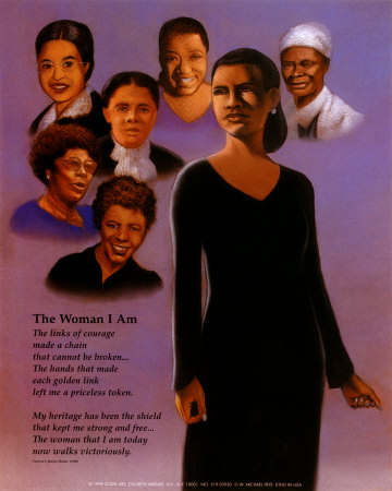 The Woman I Am Print The Woman I Am Print