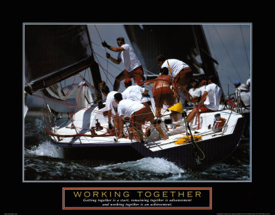 Working Together Print Working Together Print