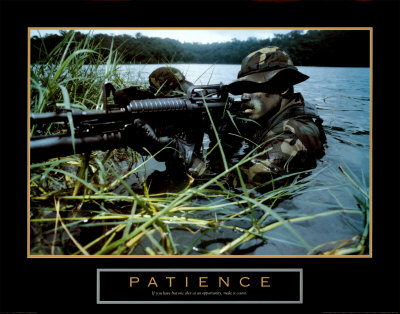 Patience, Soldier Print Patience, Soldier Print