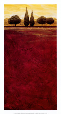 "Red Earth I" Print