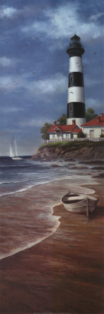 Lighthouse Shoals II Print Lighthouse Shoals II Print