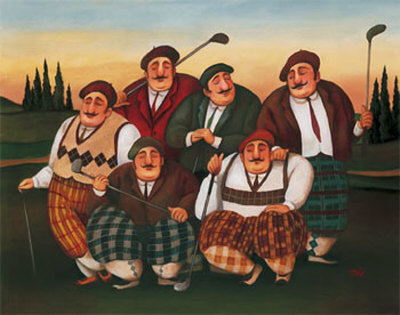 Golf Club Print Golf Club Print