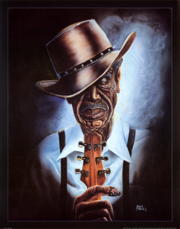 Blues Legend Print Blues Legend Print
