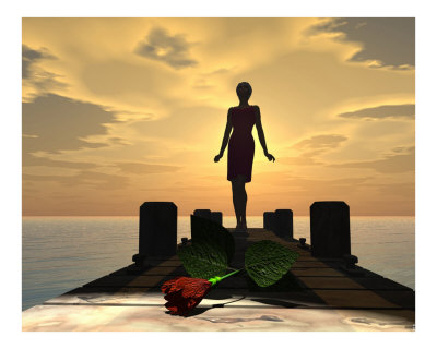 in love silhouette. Silhouette of Love