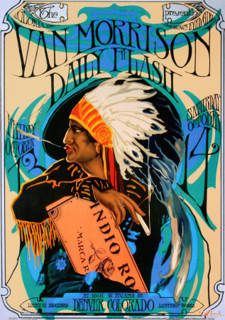 Van Morrison Tin Sign Van Morrison Tin Sign