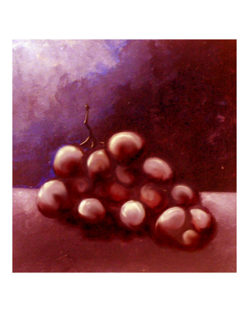 Red Grapes Giclee Print Red Grapes Giclee Print