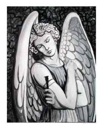 Silenced Gabriel Giclee Print Silenced Gabriel Giclee Print