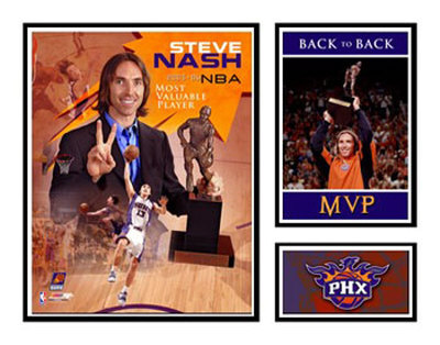 Steve Nash - 2006 NBA MVP Matted Print Steve Nash - 2006 NBA MVP Matted Print