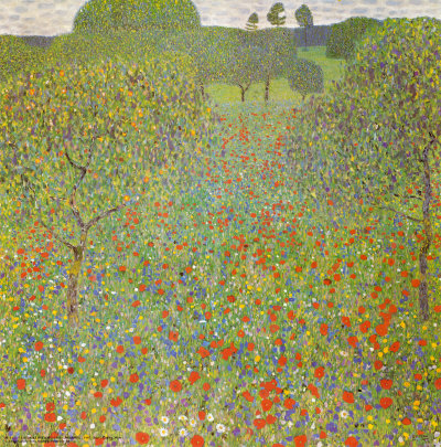 Meadow with Poppies Print Meadow with Poppies Print