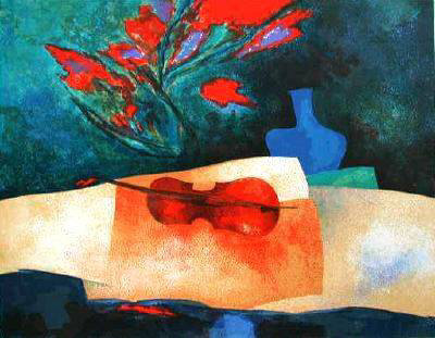 "Concerto in Blue" Print