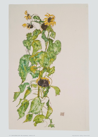 Sunflowers, 1917 Print Sunflowers, 1917 Print