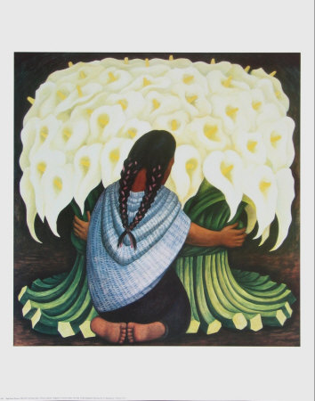 The Flower Seller Print The Flower Seller Print
