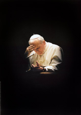 Papst Paul II Print Papst Paul II Print