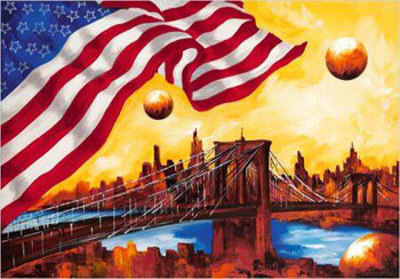 Amerika II Print Amerika II Print
