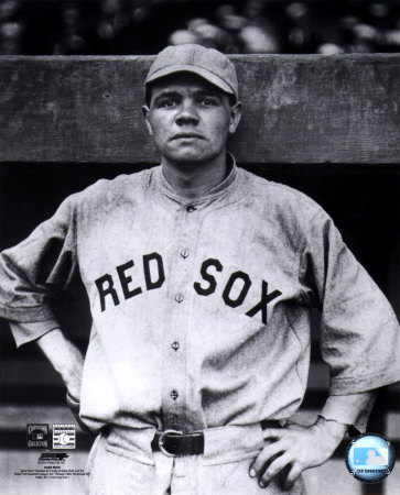 Babe Ruth - Red Sox Photograph Babe Ruth - Red Sox Photograph