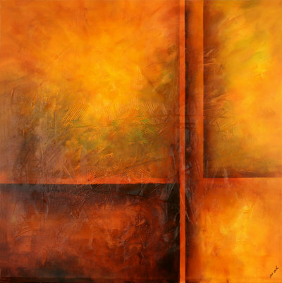 Sunburst II Hand Painted Art Sunburst II Hand Painted Art