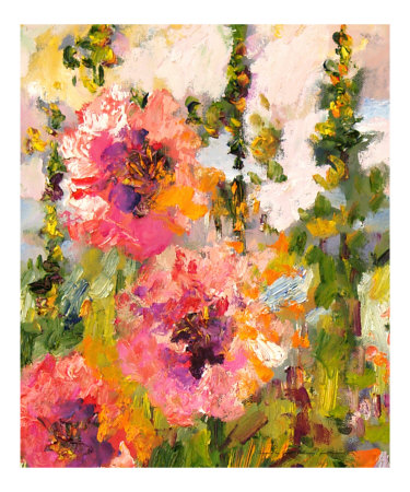 Hollyhock Giclee Print Hollyhock Giclee Print
