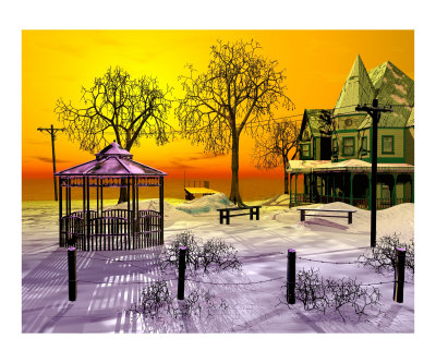 warm winter day Photographic Print warm winter day Photographic Print