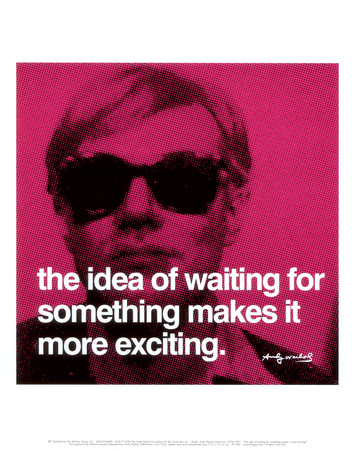 Waiting Print by Andy Warhol at Artcom