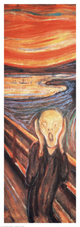 The Scream (detail) Giclee Print The Scream (detail) Giclee Print