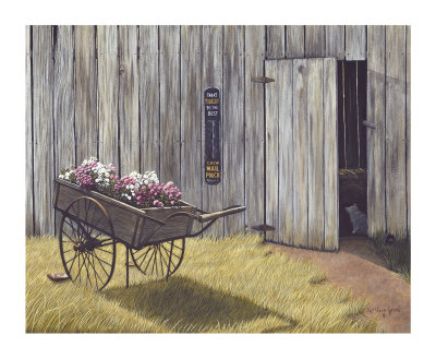 The Flower Cart Print The Flower Cart Print