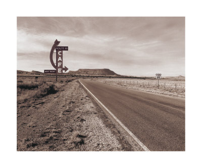 Route 66 Cafe Print Route 66 Cafe Print