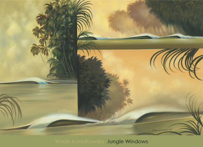 Jungle Windows Print Jungle Windows Print