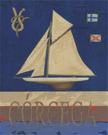 Corcega Sailboat Print Corcega Sailboat Print