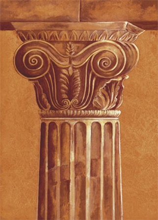 Ionic Pillars Print Ionic Pillars Print