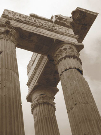 Ancient Pillars Print Ancient Pillars Print