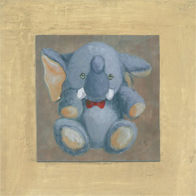 Blue Elephant Print Blue Elephant Print