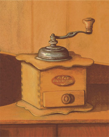 Coffee Grinde Print Coffee Grinde Print