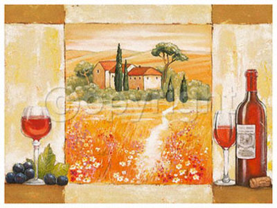 Vino Rosso Toscano Print Vino Rosso Toscano Print
