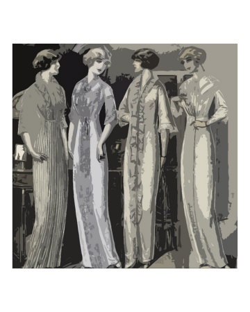 Vintage Lingerie Giclee Print Vintage Lingerie Giclee Print