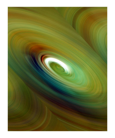 Green Color Swirl Photographic Print Green Color Swirl Photographic Print