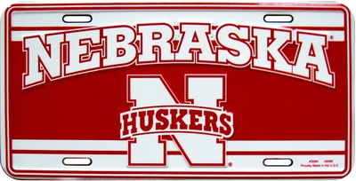 University of Nebraska Tin Sign University of Nebraska Tin Sign