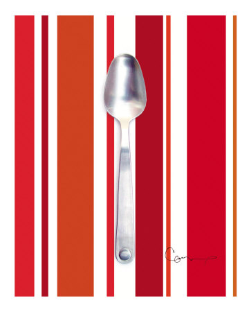 Stripey Spoon Photographic Print Stripey Spoon Photographic Print