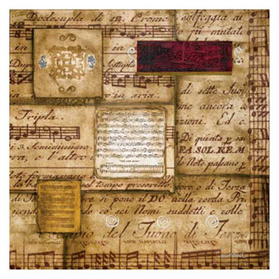 Musical Abstract II Print Musical Abstract II Print