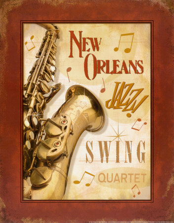 New Orleans Jazz II Print New Orleans Jazz II Print