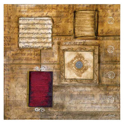 Musical Abstract I Print Musical Abstract I Print