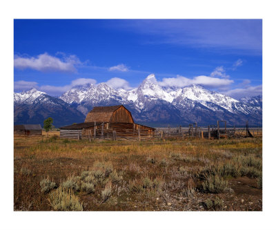 Teton Ranch Photographic Print Teton Ranch Photographic Print